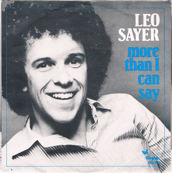 Leo Sayer – More Than I Can Say (1980) – Hoes