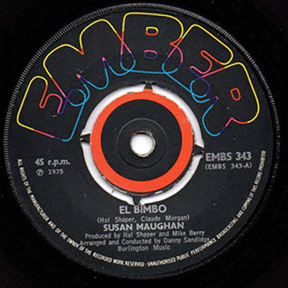 Susan Maughan – El Bimbo (1975) – Hoes