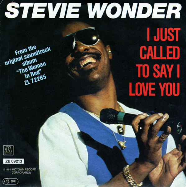 Stevie Wonder – I Just Called To Say I Love You (1984) – Hoes