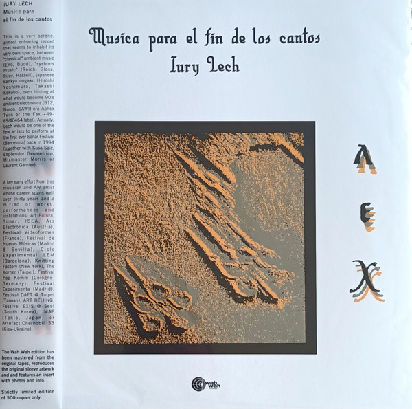 Iury Lech – Música Para El Fin De Los Cantos (2022) – Hoes