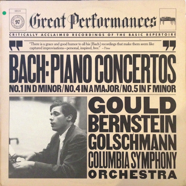 Glenn Gould – Piano Concertos: No. 1 In D Minor, No. 4 In A Major, No. 5 In F Minor (1983) – Hoes