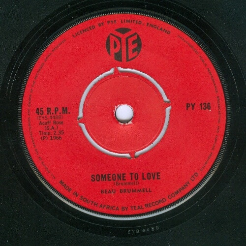 Beau Brummell – My Little Girl (1966) – Hoes