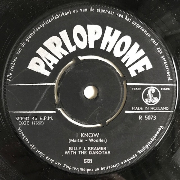 Billy J. Kramer & The Dakotas – I'll Keep You Satisfied (1963) – Hoes