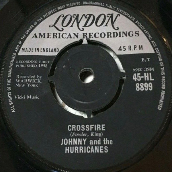 Johnny And The Hurricanes – Crossfire / Lazy – Hoes