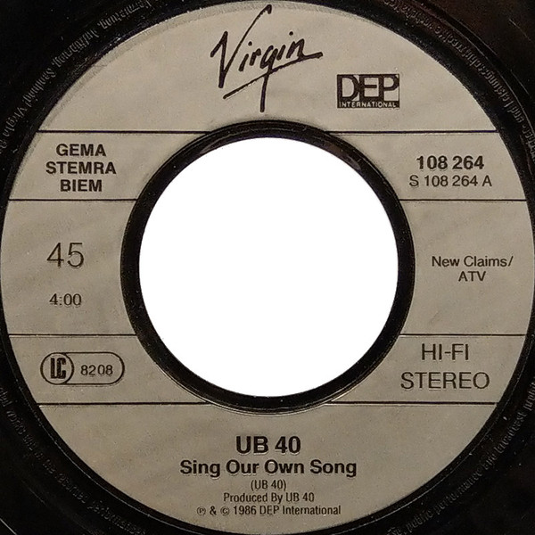 UB40 – Our Own Song (1986) – Foto 3