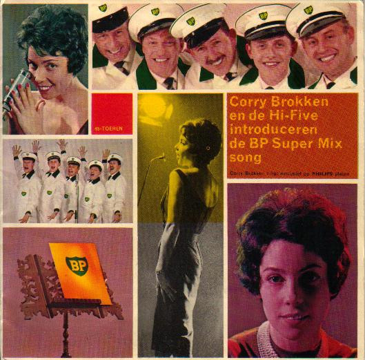 Corry Brokken – Introduceren De BP Super Mix Song (1962) – Hoes