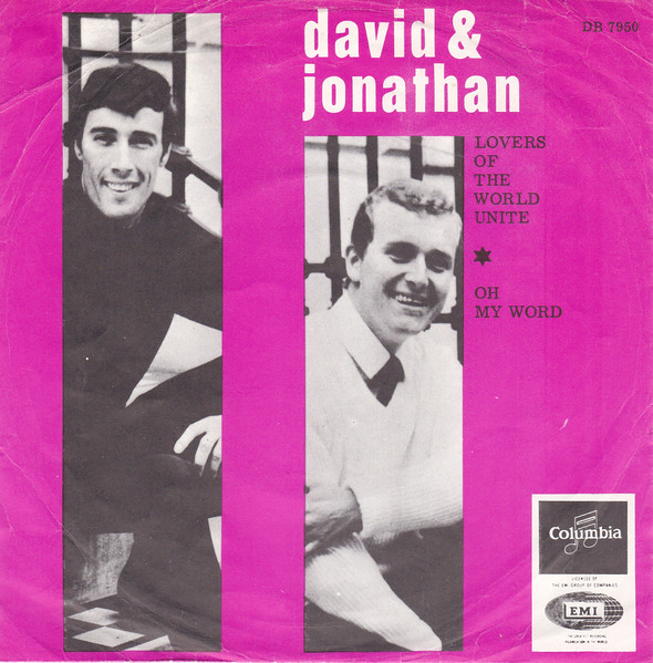David & Jonathan – Lovers Of The World Unite (1966) – Hoes