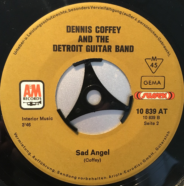 Dennis Coffey And The Detroit Guitar Band – Scorpio / Sad Angel (1971) – Foto 1