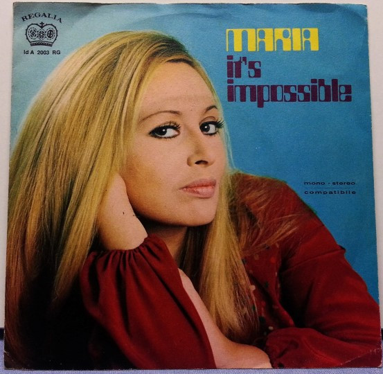 Maria Scicolone – It's Impossible / I Can't Give You Anything But Love (1971) – Hoes