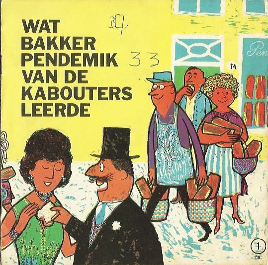 No Artist – Wat Bakker Pendemik Leerde Van De Kabouters.... (1961) – Hoes