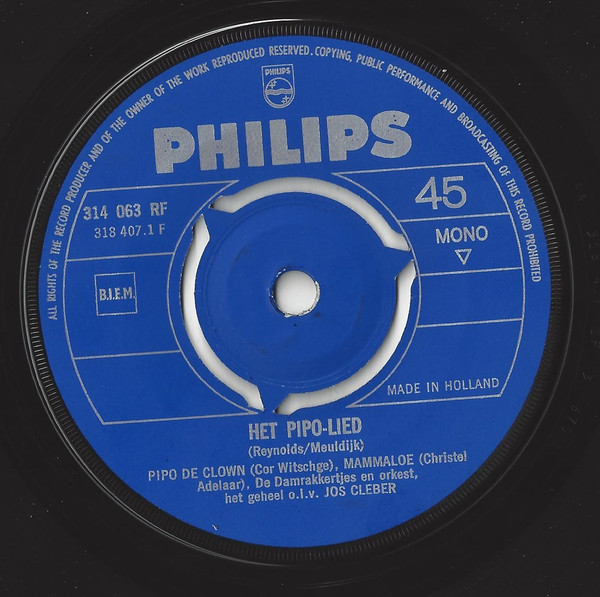 Pipo De Clown – Het Pipo-Lied (1963) – Foto 2
