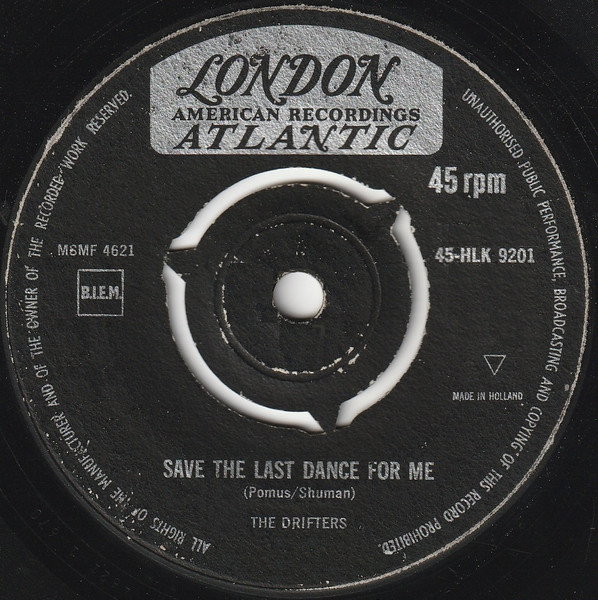 The Drifters – Save The Last Dance For Me (1961) – Hoes