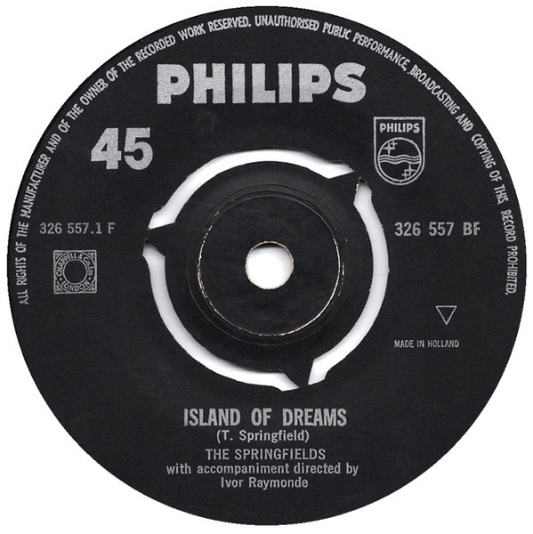 The Springfields – Island Of Dreams (1963) – Hoes