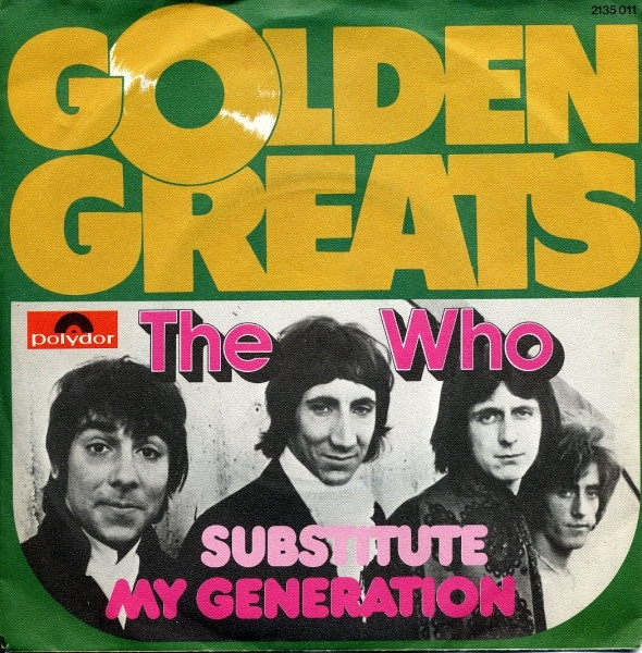 The Who – My Generation / Substitute (1977) – Hoes