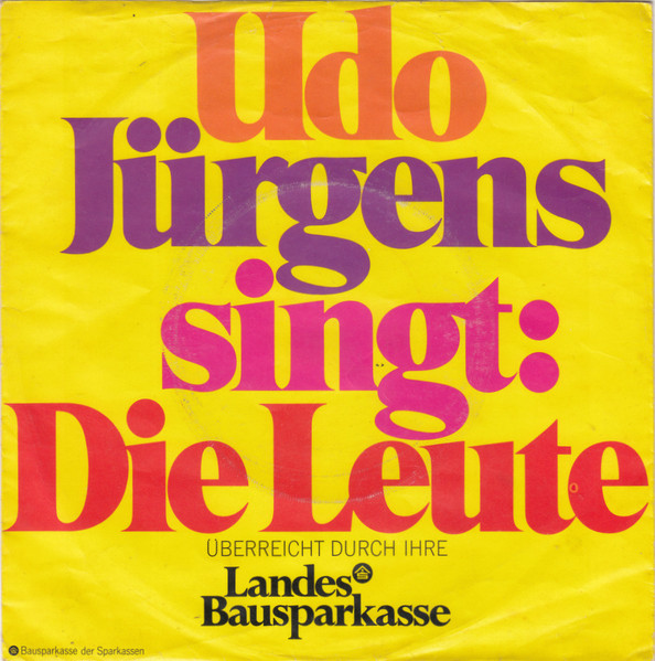 Udo Jürgens – Die Leute (1972) – Hoes
