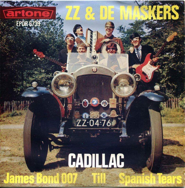 ZZ En De Maskers – Cadillac (1964) – Hoes