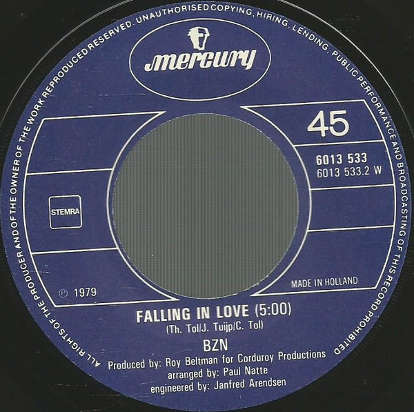 BZN – Oh Me Oh My (1979) – Foto 1