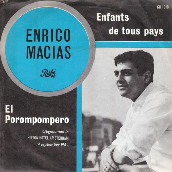 Enrico Macias – Enfants De Tous Pays (1964) – Hoes