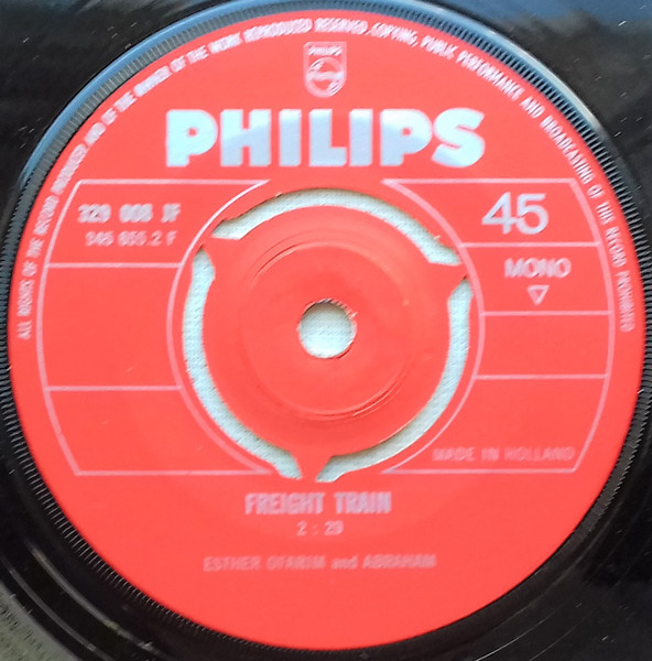 Esther & Abi Ofarim – One More Dance (Your Husband Is Worse) / Freight Train (1963) – Hoes
