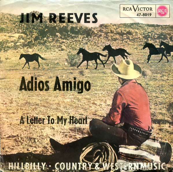 Jim Reeves – Adios Amigo – Hoes