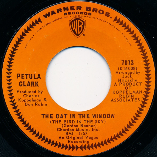 Petula Clark – The Cat In The Window (The Bird In The Sky) (1967) – Hoes