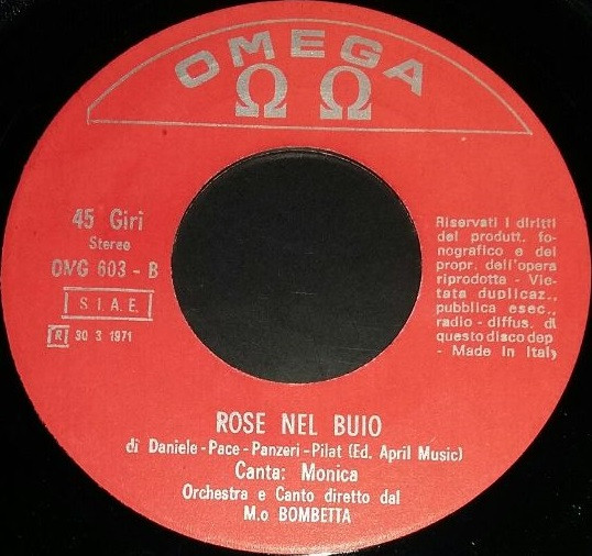 Rino Gionchetta – Che Sara / Rose Nel Buio (1971) – Hoes