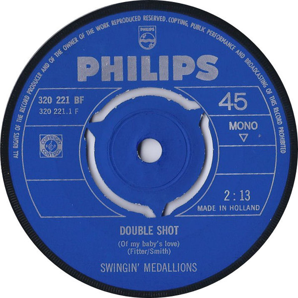 Swingin' Medallions – Double Shot (Of My Baby's Love)  (1966) – Hoes