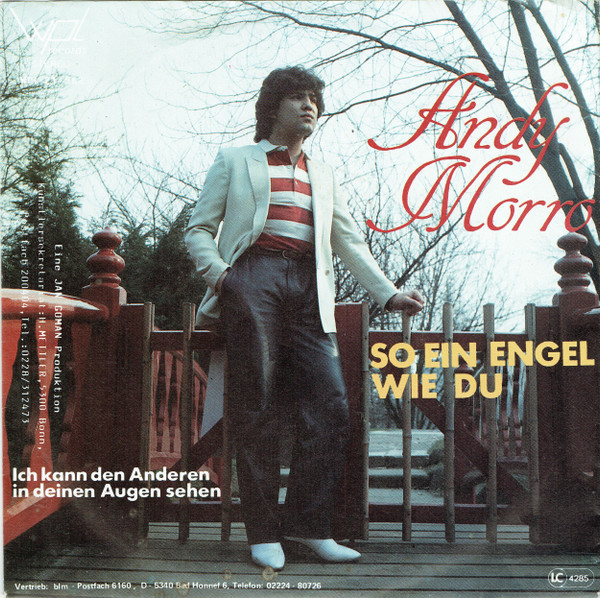 Andy Morro – So Ein Engel Wie Du (1985) – Hoes