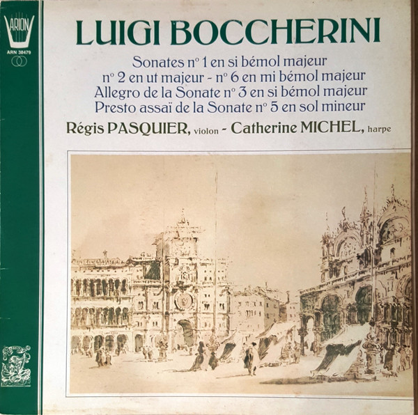 Luigi Boccherini – Sonates N°1 En Si Bémol Majeur - N°2 En Ut Majeur - N°6 En Mi Bémol Majeur - Allegro De La Sonate N°3 En Si Bémol Majeur - Presto Assaï De La Sonate N°5 En Sol Mineur (1979) – Hoes