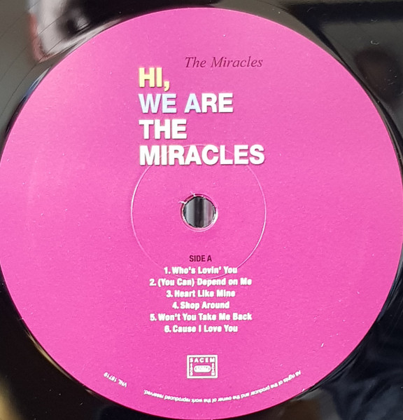 The Miracles – Hi, We Are The Miracles (2019) – Hoes