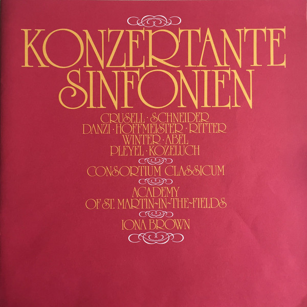 Franz Danzi – Konzertante Sinfonien (1977) – Foto 2