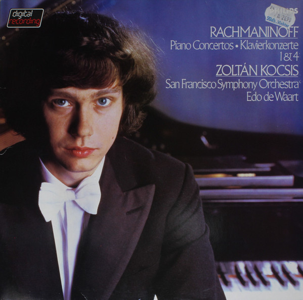 Sergei Rachmaninoff – Piano Concertos = Klavierkonzerte 1 & 4 (1983) – Hoes