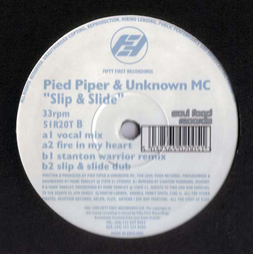 Pied Piper – Slip & Slide (1998) – Hoes