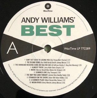 Andy Williams – Andy's Best (2021) – Foto 2