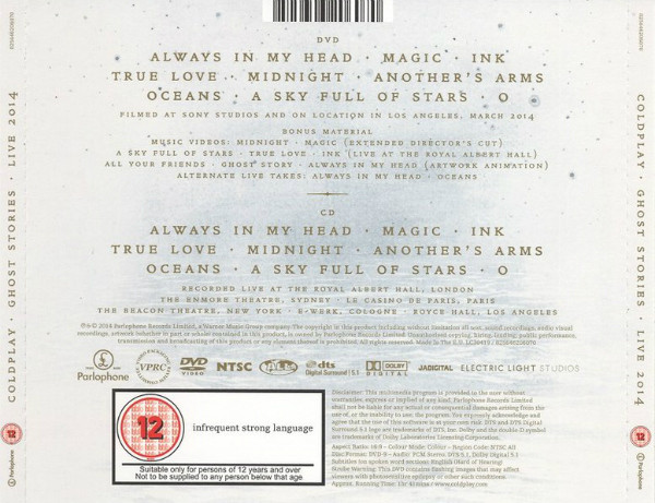 Coldplay – Ghost Stories · Live 2014 (2014) – Foto 3