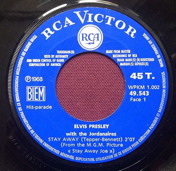 Elvis Presley – Stay Away / U.S. Male (1968) – Foto 2