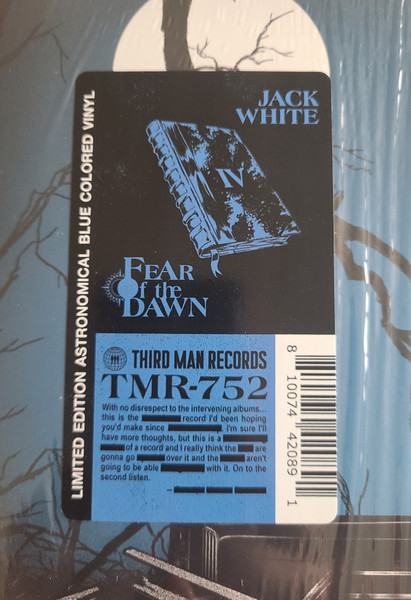 Jack White (2) – Fear Of The Dawn (2022) – Foto 1