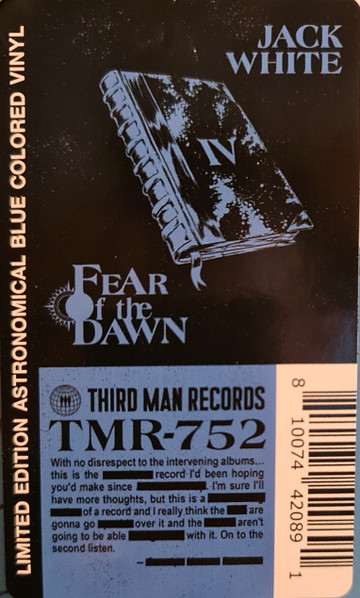 Jack White (2) – Fear Of The Dawn (2022) – Foto 3