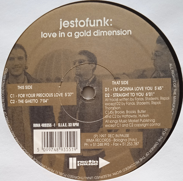 Jestofunk – Love In A Gold Dimension (1997) – Foto 2