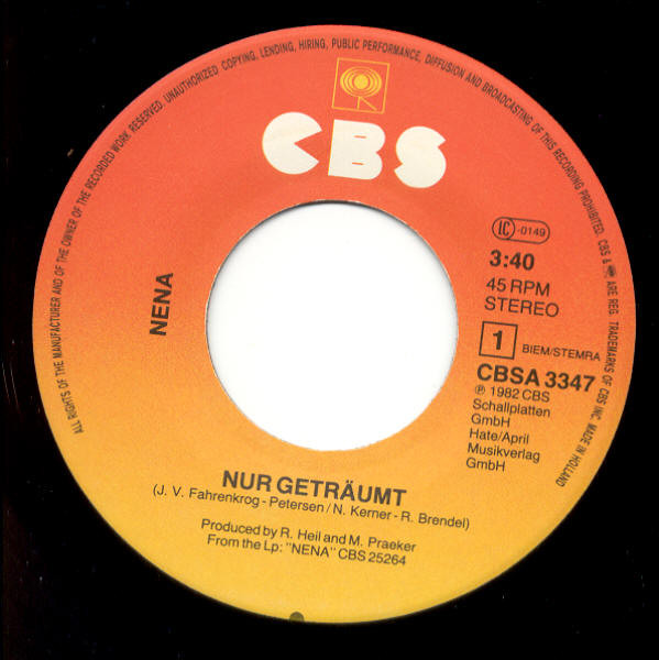 Nena – Nur Geträumt (1983) – Foto 2