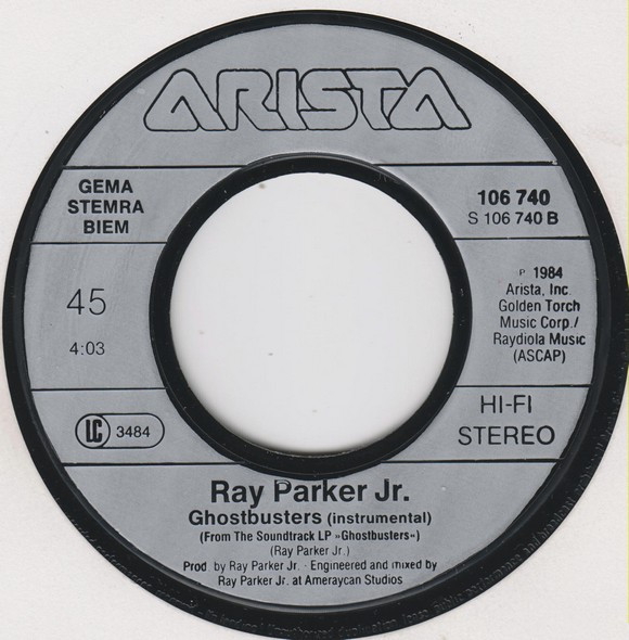 Ray Parker Jr. – Ghostbusters (1984) – Foto 3