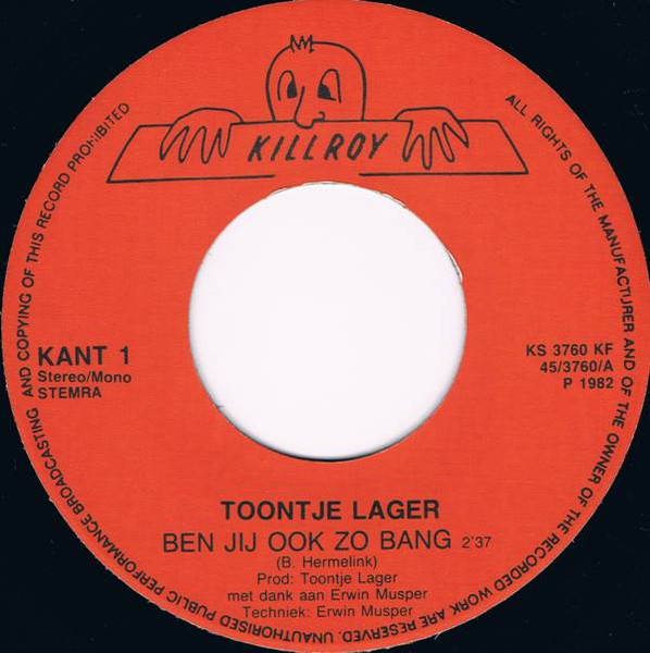 Toontje Lager – Ben Jij Ook Zo Bang (1982) – Foto 2