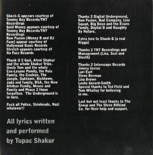 2Pac – 2Pacalypse Now (2003) – Foto 1