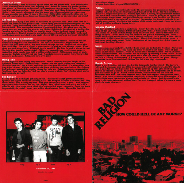 Bad Religion – How Could Hell Be Any Worse? (2004) – Foto 3