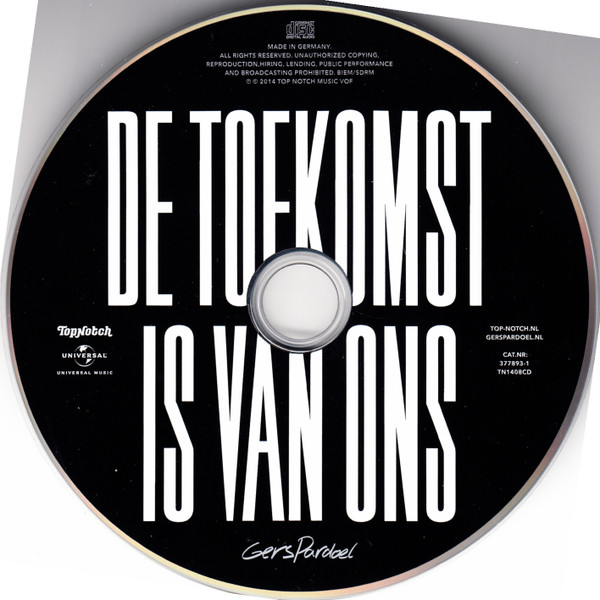 Gers Pardoel – De Toekomst Is Van Ons (2014) – Foto 1