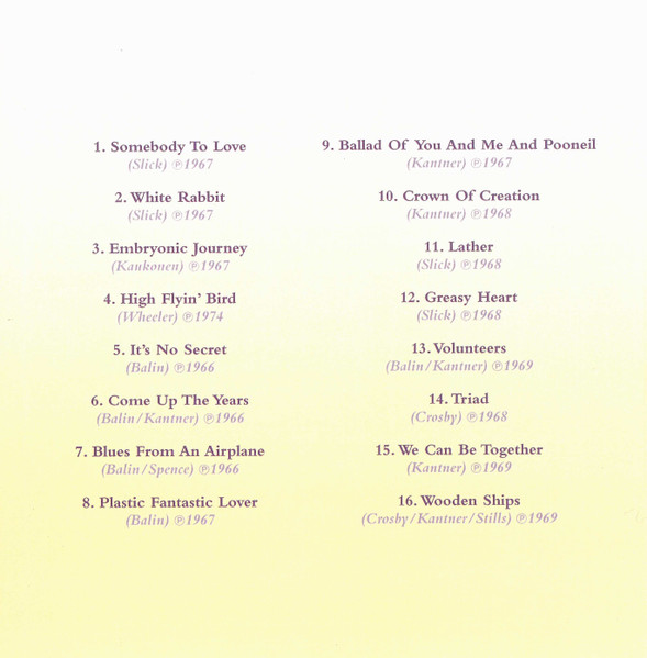 Jefferson Airplane – The Best Of Jefferson Airplane (2007) – Foto 3