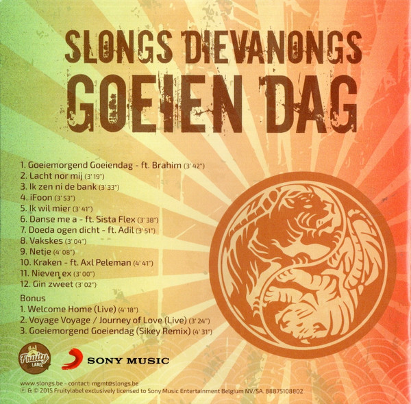 Slongs Dievanongs – Goeien Dag (2015) – Foto 1