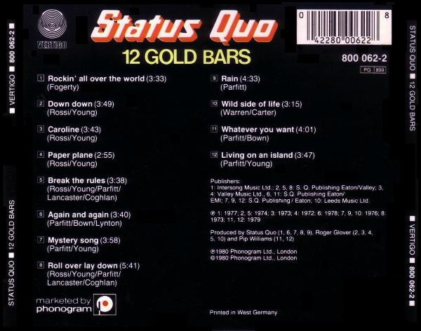 Status Quo – 12 Gold Bars – Foto 3