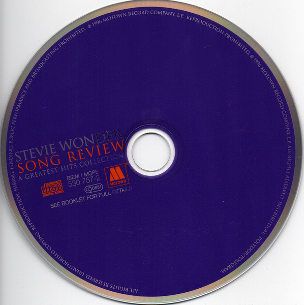 Stevie Wonder – Song Review - A Greatest Hits Collection – Foto 1