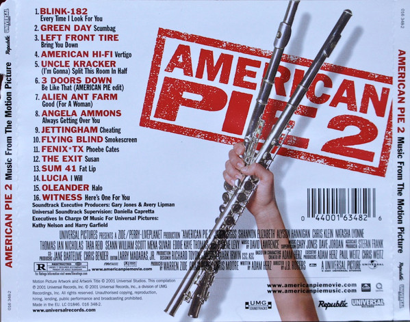 Various – American Pie 2 (Music From The Motion Picture) (2001) – Foto 1